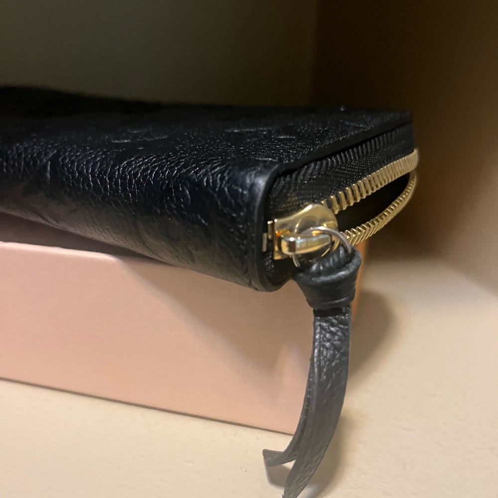 Louis Vuitton Clemence empriente noir wallet - Picture 7 of 11